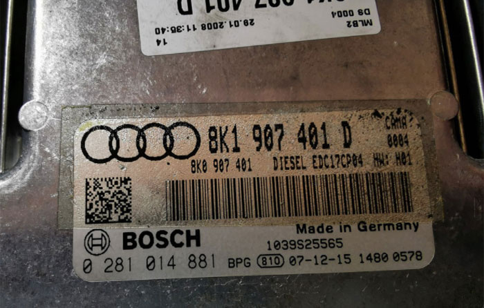Audi A5 Bosch EDC17CP04