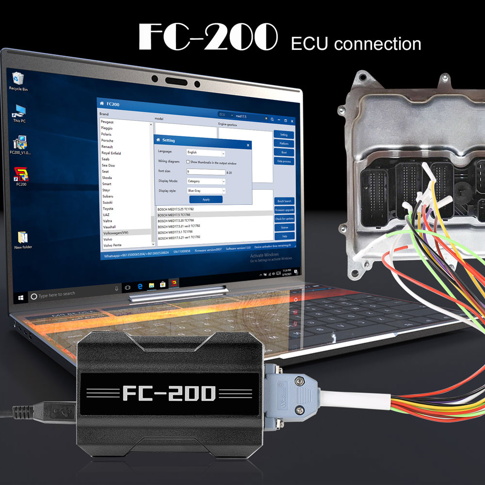 CG FC200 ECU Programmer