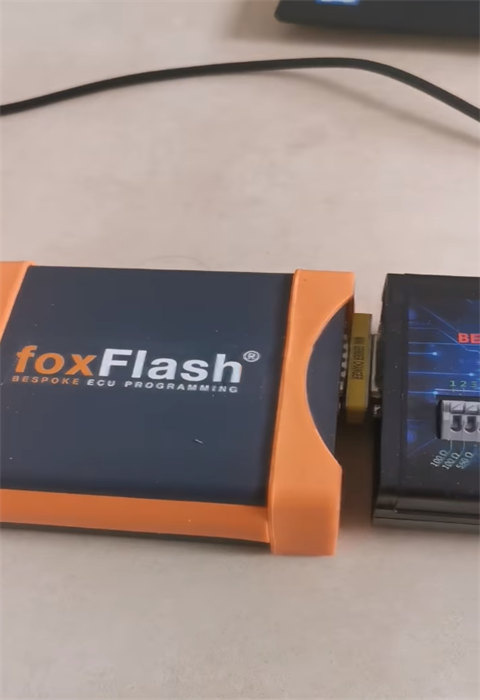 foxflash read vw edc16u34 on bench 3