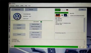kt200 foxflash read write vw edc16u31 on bench 6