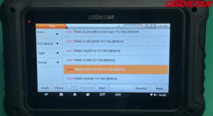 audi dq200 dq400e tcm cloned by obdstar dc706 2