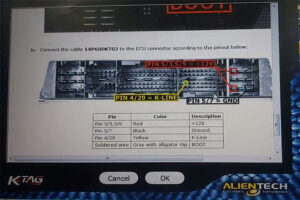 mercedes benz m112 engine ecu cloned with ktag 1