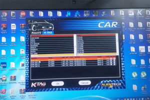 mercedes benz m112 engine ecu cloned with ktag 6