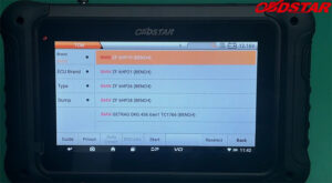 obdstar dc706 clone bmw tcm on bench 1
