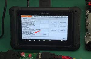 obdstar dc706 clone bmw tcm on bench 11