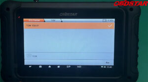 obdstar dc706 clone bmw tcm on bench 2