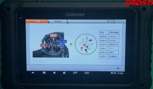 obdstar dc706 clone bmw tcm on bench 4