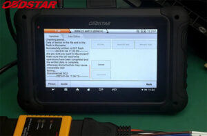 obdstar dc706 clone bmw tcm on bench 7