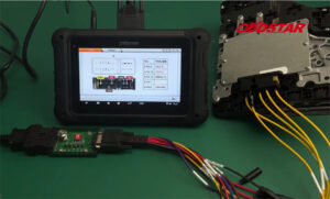 obdstar dc706 clone bmw tcm on bench 9
