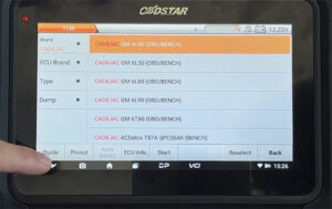 obdstar dc706 clone cadillac tcm 2