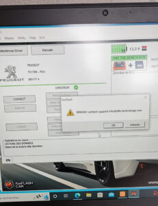 rw psa mev17.4 tc1766 1796 on bench pcmtuner or foxflash 2