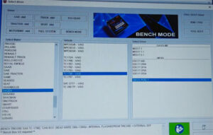 foxflash unlock vag simos pcr2.1 via obd bench 3
