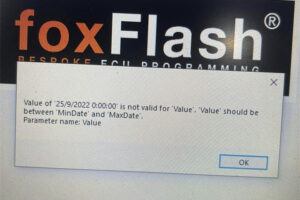 foxflash value is not valid solution 1