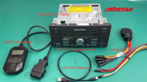 obdstar mt200 read and change ford 6000 cd radio code 1