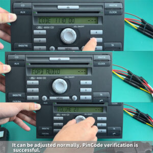 obdstar mt200 read and change ford 6000 cd radio code 13