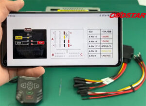 obdstar mt200 read and change ford 6000 cd radio code 4