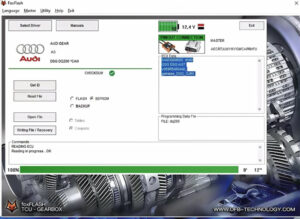 godiag gt107 dsg plus and foxflash read dq200 tcu 10