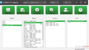 how to use launch x431 x prog3 pc version 6
