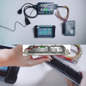 autel mk808z bt and godiag gt100 diagnose isuzu ecu 1