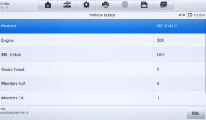 autel mk808z bt and godiag gt100 diagnose isuzu ecu 4