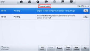 autel mk808z bt diagnose m7.9.8 ecu with godiag gt100 5