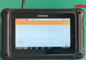 obdstar dc706 clone me17 me17.8.8 ecm on bench 5