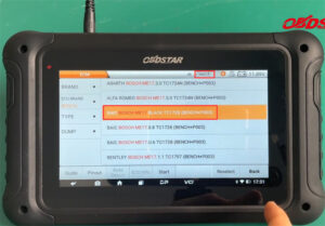 obdstar dc706 clone me17 me17.8.8 ecm on bench 6