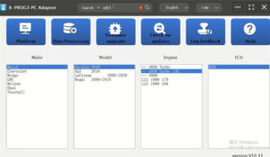 launch x prog3 pc adapter clone buick e83 4
