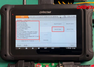 obdstar dc706 clone vw ng transfer case tcm 7