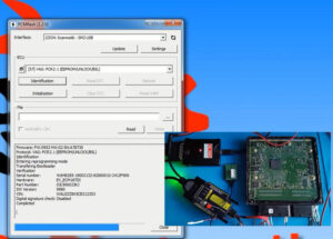 pcr2.1 unlock with godiag ecu gpt boot adapter 7