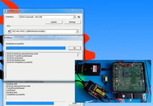 pcr2.1 unlock with godiag ecu gpt boot adapter 8