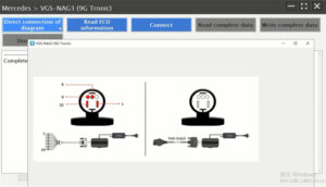 x431 x prog3 pc adapter clone benz vgs nag3 gearbox 1