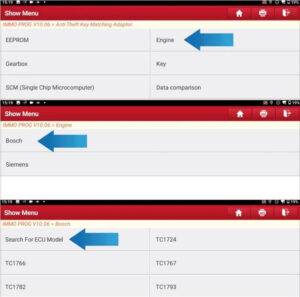 launch x431 immo plus clone bosch med17.5 4