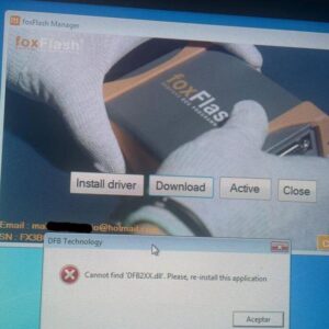 foxflash tool common problems and solutions 4