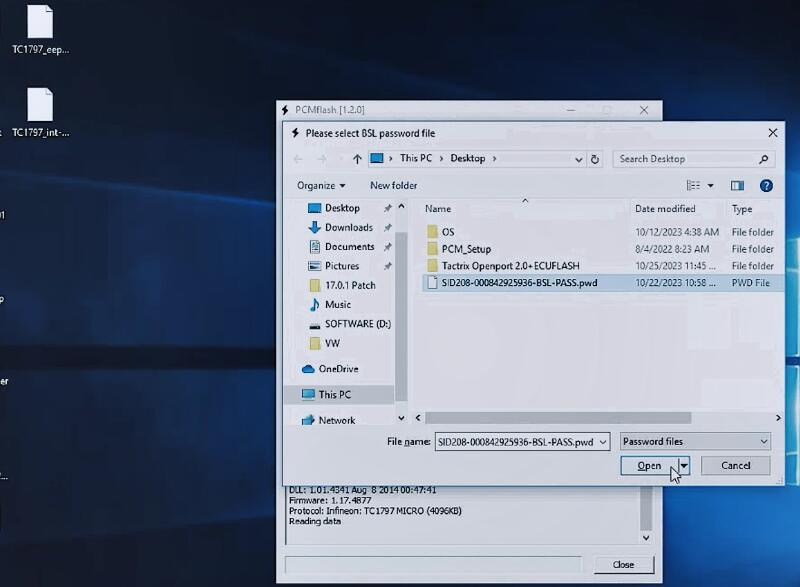 godiag ecu adapter and openport read ford sid208 9