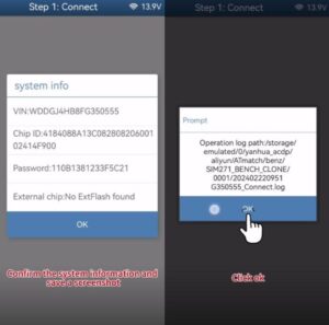 yanhua acdp clone benz sim271de2.0 sim271ke2.0 7