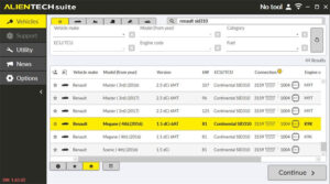 which tool to read continental sid310 17