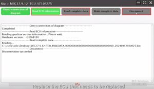 x431 ecu programmer clone kia meg17.9.12 tcu 5