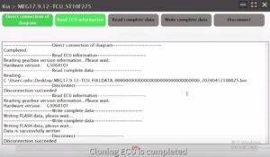 x431 ecu programmer clone kia meg17.9.12 tcu 7