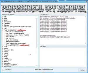 DPFEGR REMOVER 3.0 Lambda Hotstart Flap O2 DTC 2 Software 5