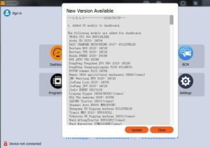 cg100x v.1.5.1.0 update