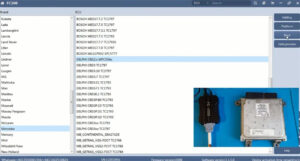 CG FC200 Read and Write Delphi ECU DCM3.5 CRD2.2 by Boot Mode 2