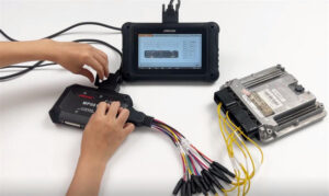 obdstar dc706 audi med17.1 clone and mileage correction 5