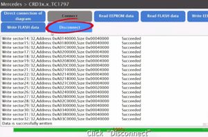 which launch x431 tool clone benz crd3x.x 13