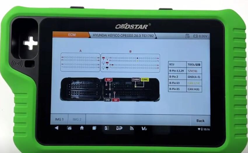 which obdstar tool read write hyundai cpegd2.20.3 4