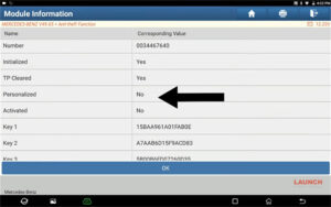 launch x431 virgin benz ecu tcu feedback 6