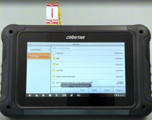 obdstar dc706 export data in three ways 4
