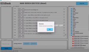 how to use ecudesk software for scr off 10