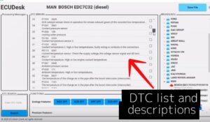 how to use ecudesk software for scr off 8