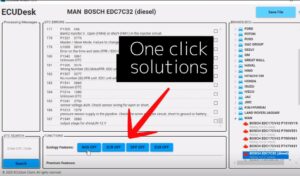 how to use ecudesk software for scr off 9